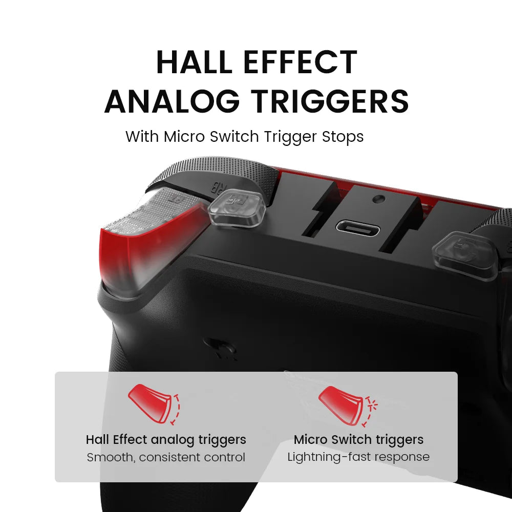 GameSir G7 Pro Xbox Series X|S Controller - TMR Sticks, Hall Effect Triggers, 1000Hz Polling, 6-Axis Gyro, Charging Station