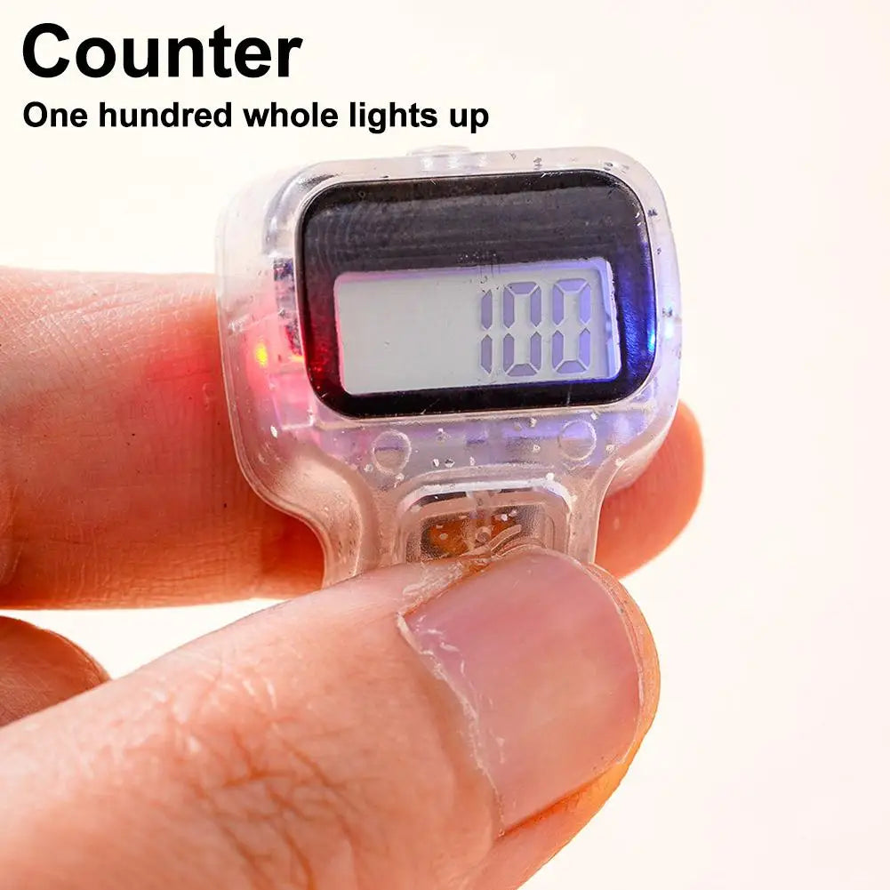 Mini Digital Sport Counter – Adjustable Finger Clicker for Swimming & Running