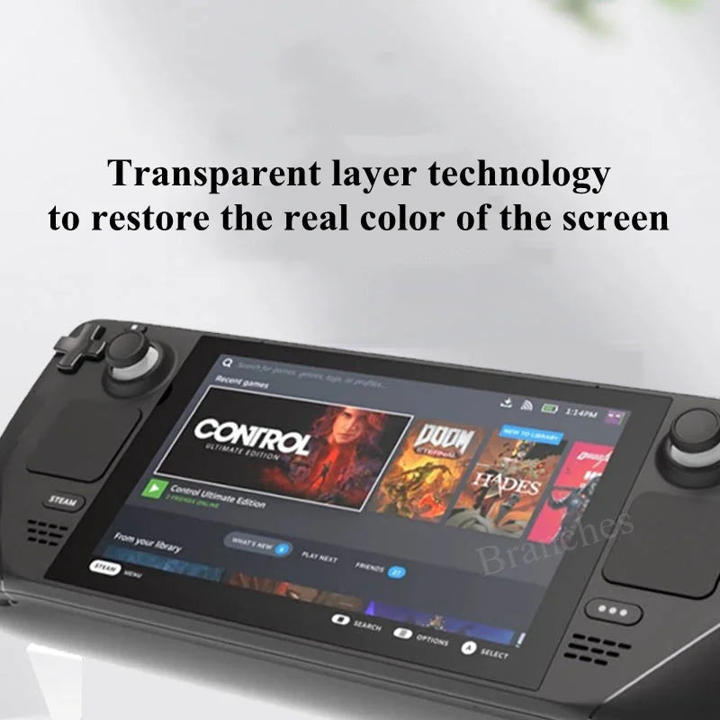 1-3 Pcs Tempered Glass For Steam Deck OLED Anti-scratch Screen Protector HD Protective Film For Steam Deck Accessories