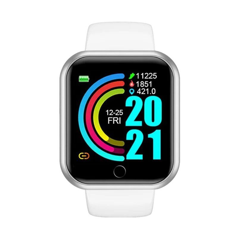 Smart Watch for Men & Women – Fitness Smart Band with Sport Mode, Music Control, Calorie & Distance Tracking, Message Reminder for Android & iOS