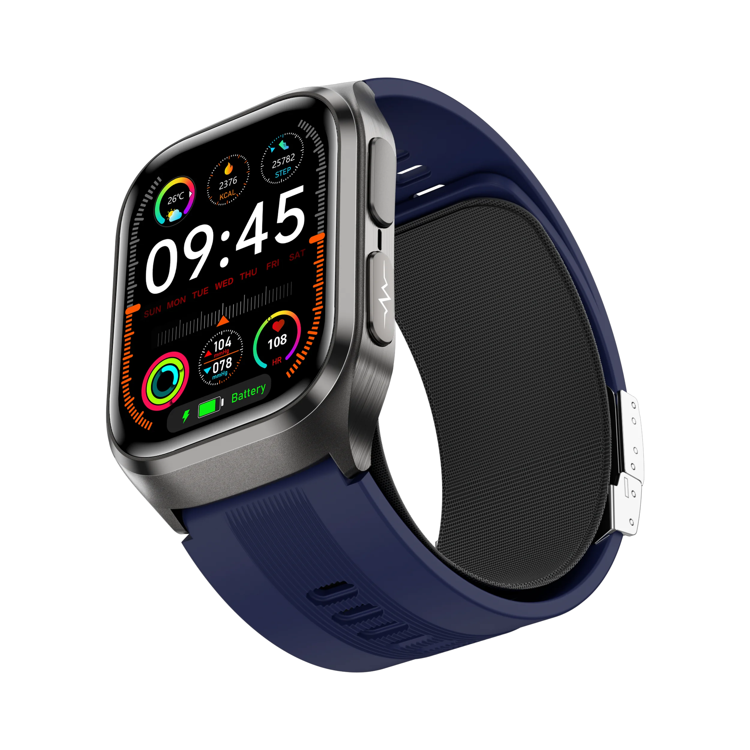 NOYAFA Air Pump Smart Watch Air Sac Accurate Blood Pressure ECG Oxygen Uric Acid Blood Lipids Health Monitoring Smartwatch