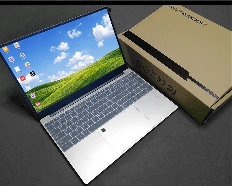 AMD Ryzen R5 R7 Laptop 15.6 Inch IPS Screen Gaming Laptops Portable notbook computer pc Windows11 Fingerprint cheap price deal