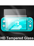 Switch Lite HD Durable Tempered Glass Film Screen Protector, NS Switch Lite Anti-Scratch Protective Screen Tempered Glass