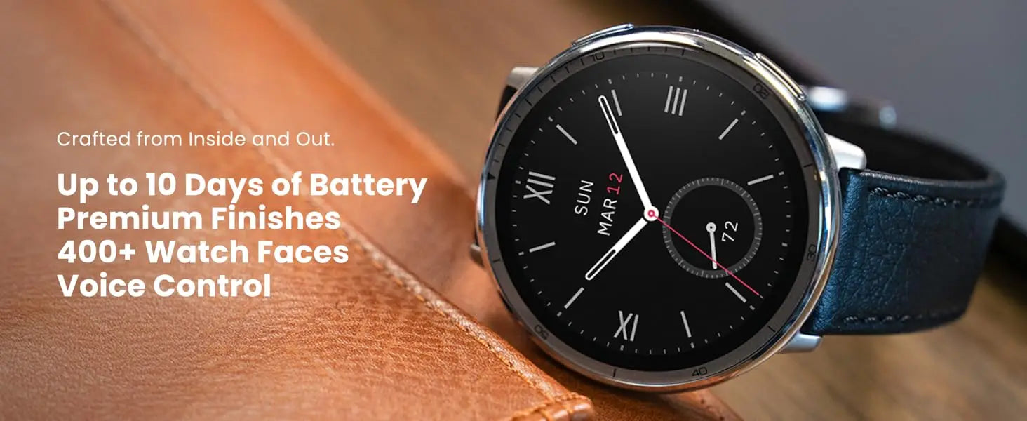 Amazfit Active 2 Smart Watch 44mm, GPS Maps with Direction, 10 Day Battery,  160+ Sport Modes, Water Resistant