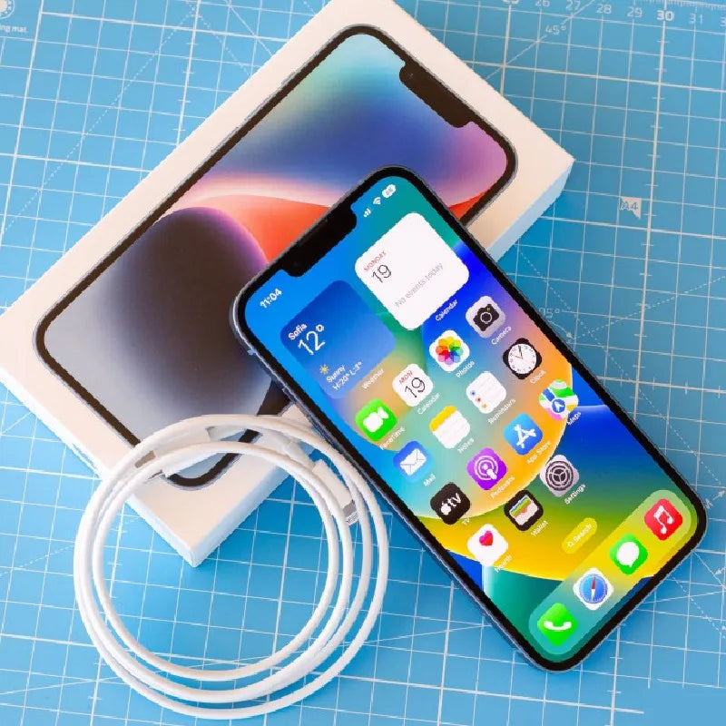 Refurbished iPhone 14 (Global) - Unlocked - 1 Physical SIM Slot - 128GB/256GB - Like New