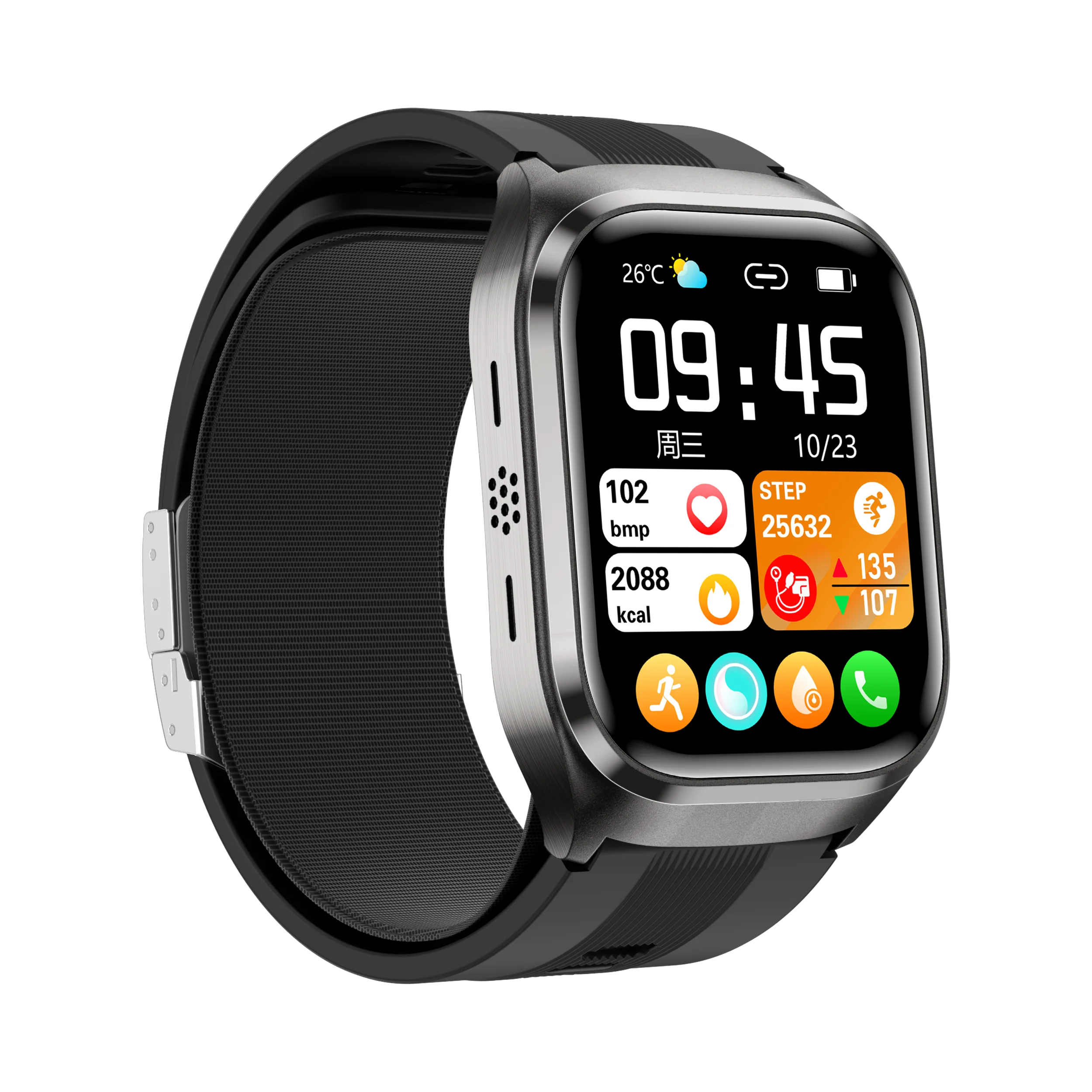 NOYAFA Air Pump Smart Watch Air Sac Accurate Blood Pressure ECG Oxygen Uric Acid Blood Lipids Health Monitoring Smartwatch