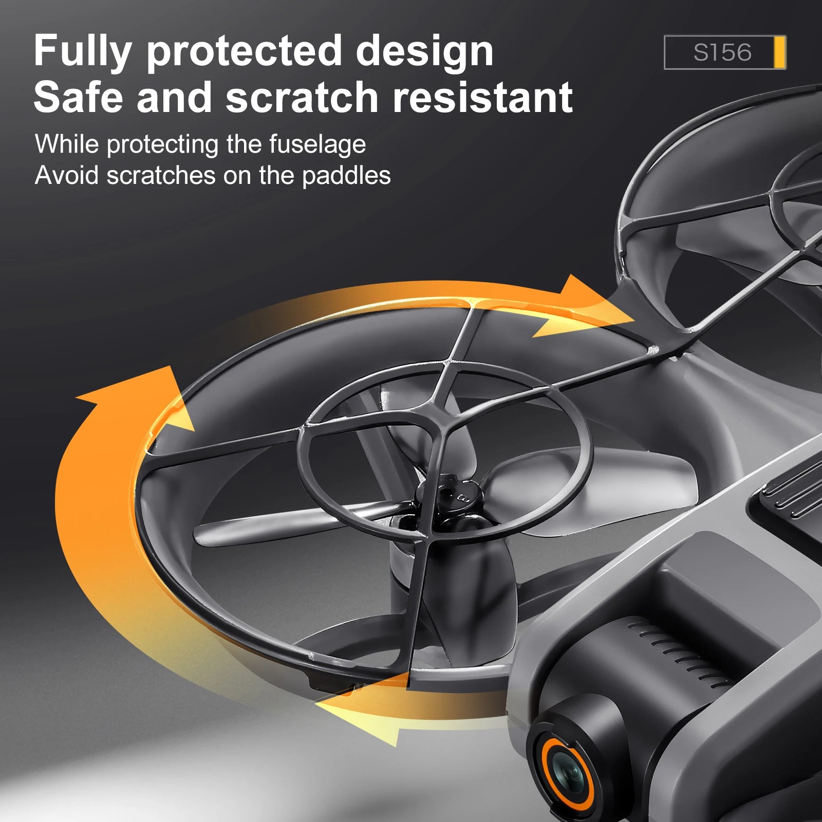 Drone Professional 8K Camera with 5G WiFi FPV UAV Screen S156 Remote Control and Obstacle Avoidance Quadcopter 2025