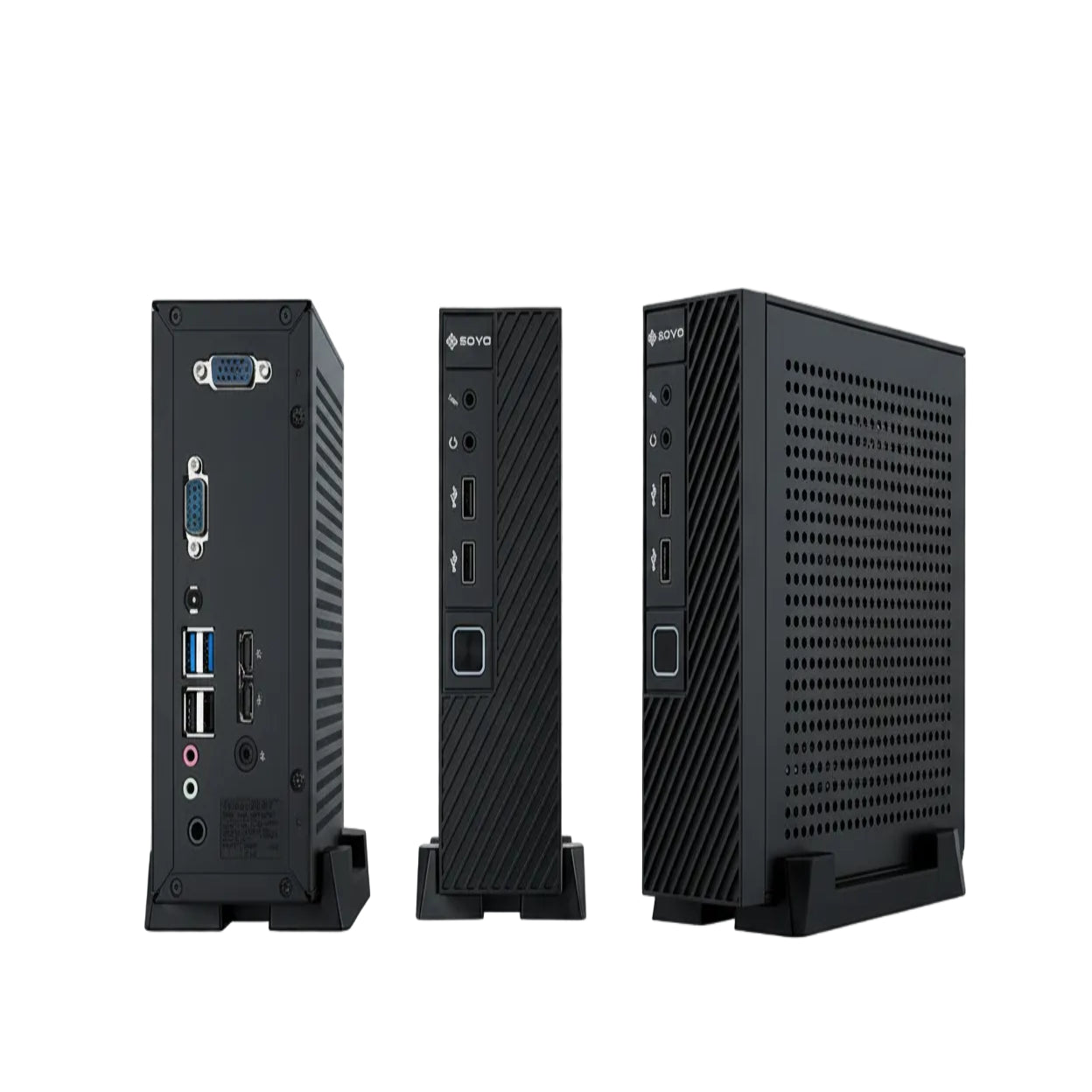SOYO New Mini PC N5095 Intel 11th 8GB 16GB DDR4 M.2 256GB 512GB 1TB SSD Windows11/10 4K 60Hz HDMI VGA Office Gaming Computer
