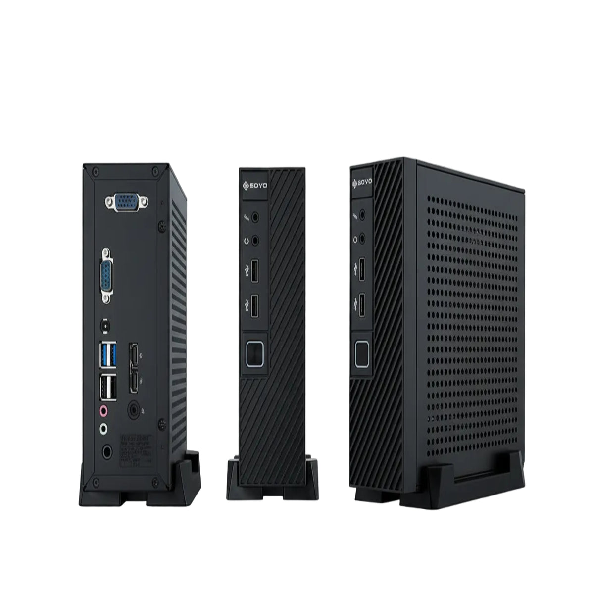 SOYO New Mini PC N5095 Intel 11th 8GB 16GB DDR4 M.2 256GB 512GB 1TB SSD Windows11/10 4K 60Hz HDMI VGA Office Gaming Computer