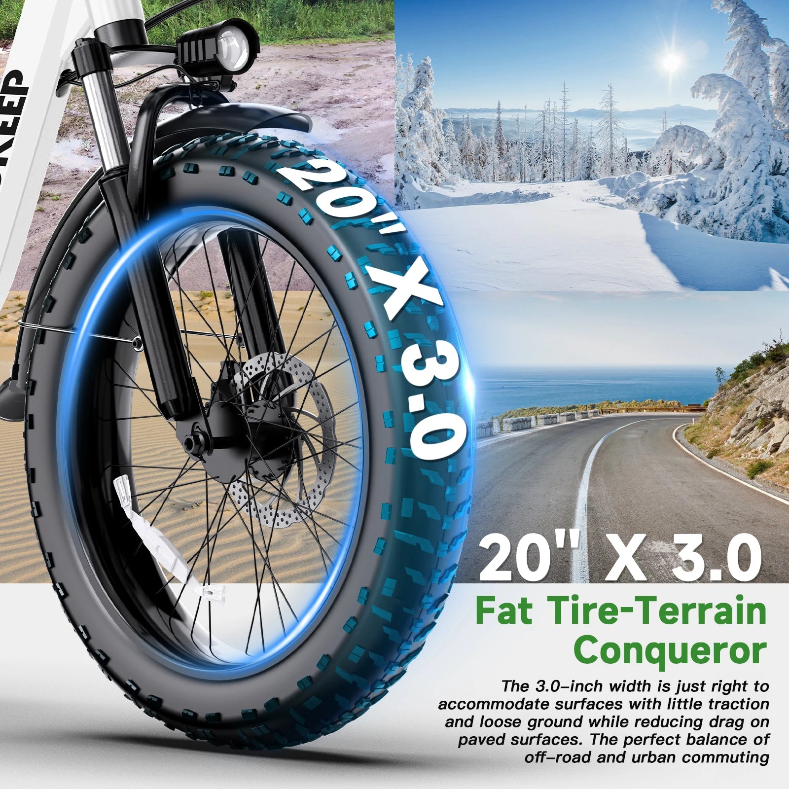 L20  E-Bike 750W motor 48V10AH folding mountain Electric Bicycle Mechanical brake 20*3-inch tire urban commuting Electric  Bike