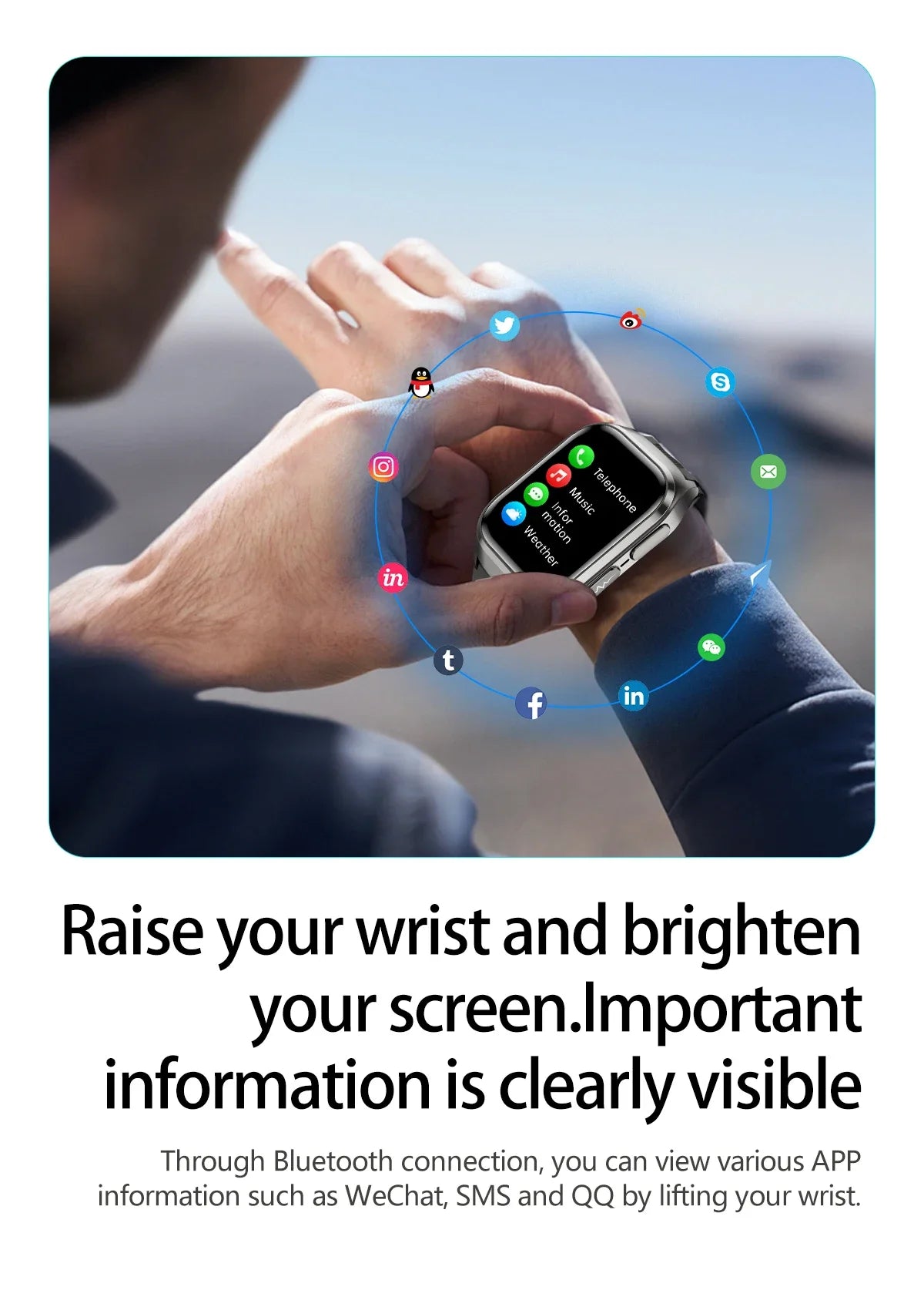 NOYAFA Air Pump Smart Watch Air Sac Accurate Blood Pressure ECG Oxygen Uric Acid Blood Lipids Health Monitoring Smartwatch