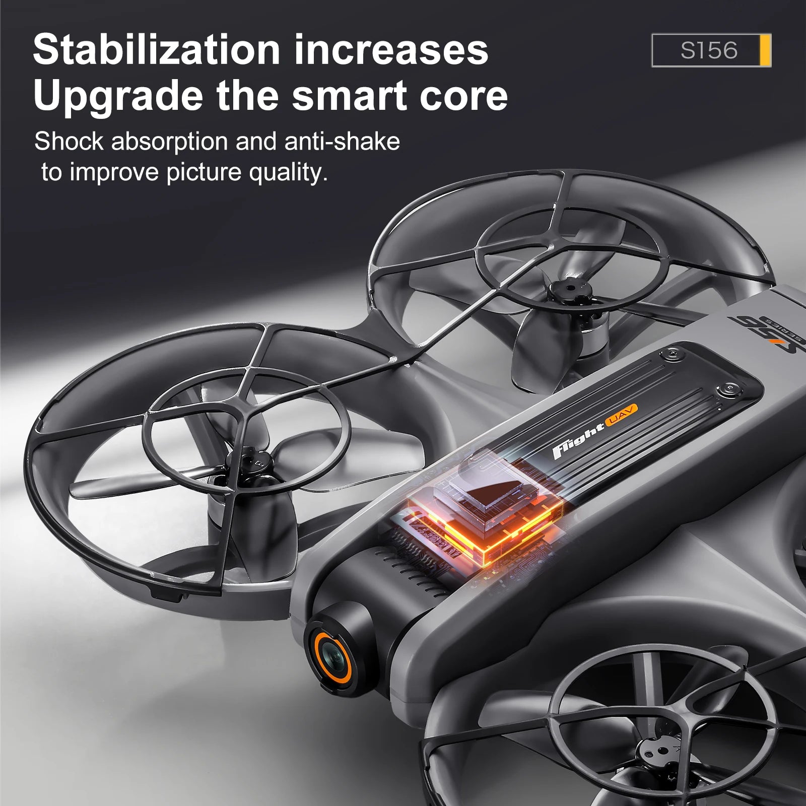Drone Professional 8K Camera with 5G WiFi FPV UAV Screen S156 Remote Control and Obstacle Avoidance Quadcopter 2025