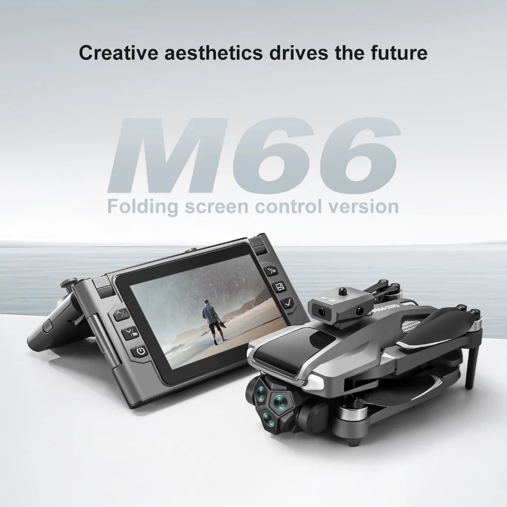 Drone Profesional 4K Dual Camera Brushless Motor Obstacle Avoidance Dron RC Helicopter Foldable Quadcopter