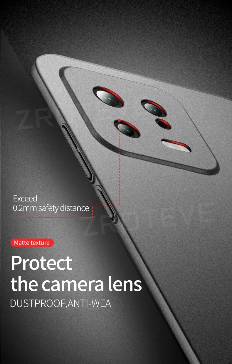Xiaomi 14 / 14 Ultra Case – ZROTEVE Matte Hard PC Cover for Mi 13, 13T, 14T Pro, Mi14, Mi13 Lite Phones