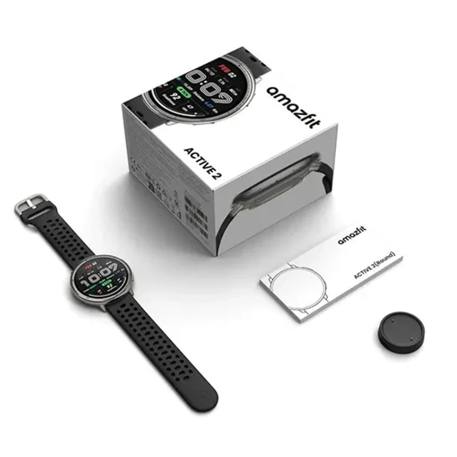 Amazfit Active 2 Smart Watch 44mm, GPS Maps with Direction, 10 Day Battery,  160+ Sport Modes, Water Resistant