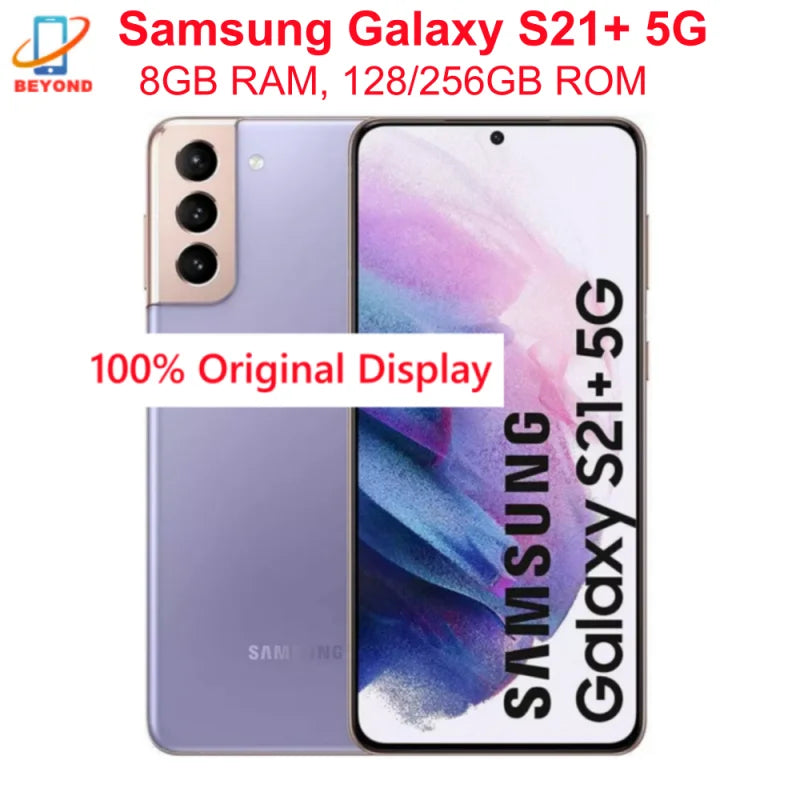 Samsung Galaxy S 21 Plus S21+ 5G G996U1 G996N G9960 6.7" OLED ROM 128/256GB RAM 8GB NFC Octa Core Original Android Cellphone