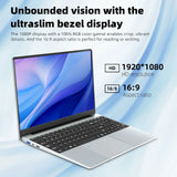 Portable 15.6" Laptop 32GB Ram DDR4 1TB 2TB SSD Windows11 Notebook Pc Gamer Intel N5095 Office Computer with Backlit Fingerprint