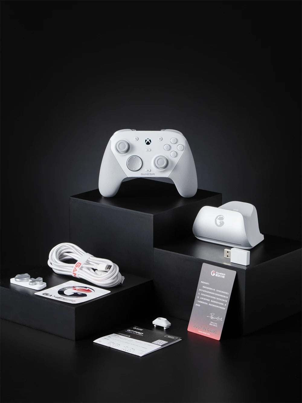 GameSir G7 Pro Xbox Series X|S Controller - TMR Sticks, Hall Effect Triggers, 1000Hz Polling, 6-Axis Gyro, Charging Station