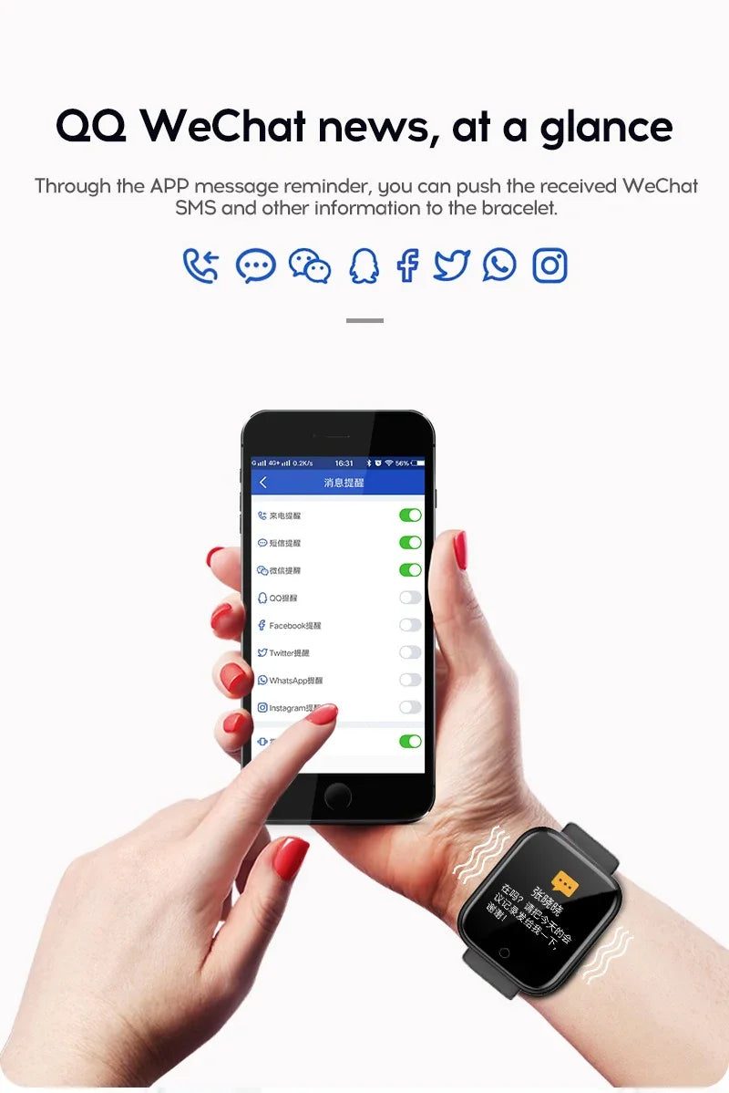 Multifunctional Bluetooth Smartwatch – Fitness, Sleep, Music & Sports Tracker for Men and Women