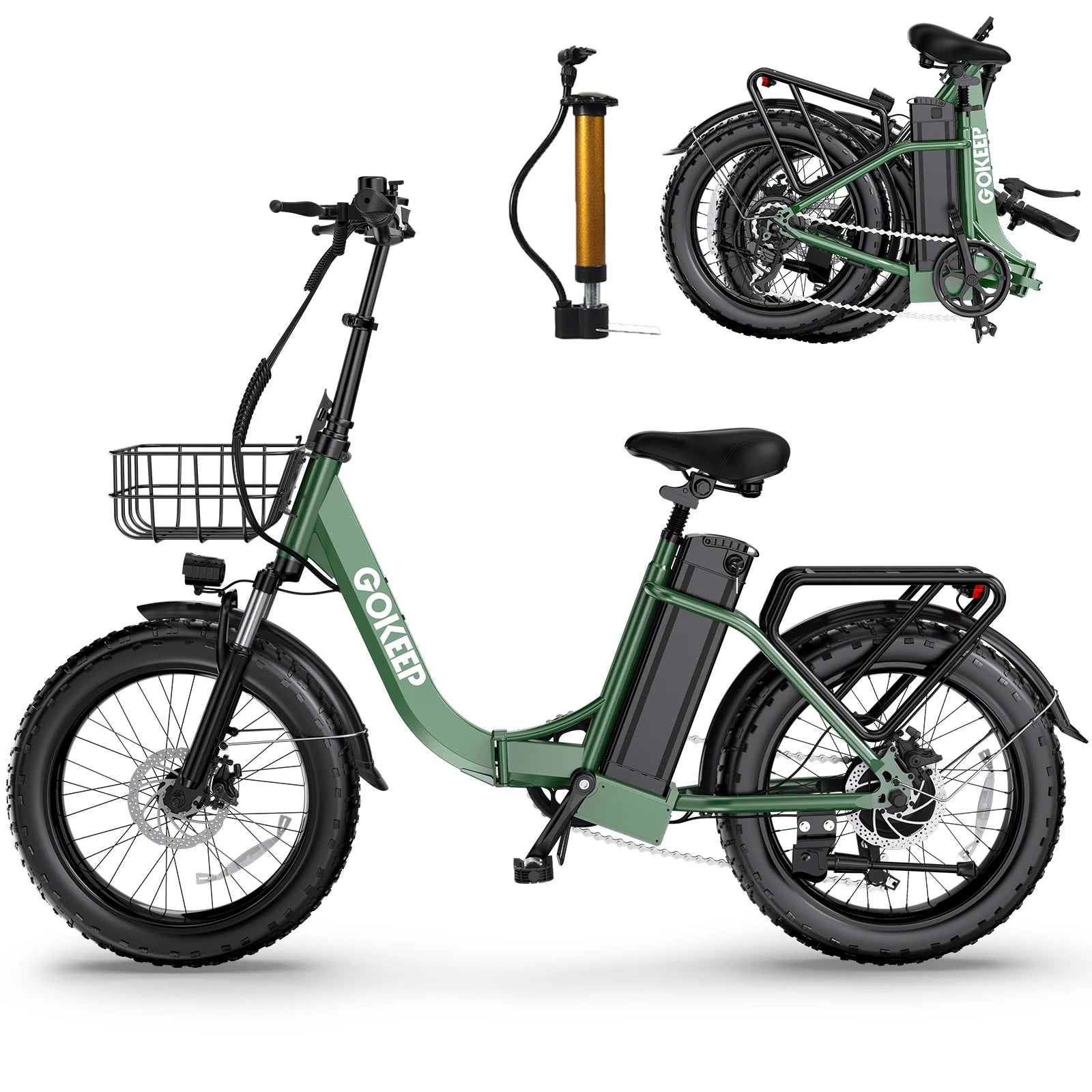 L20  E-Bike 750W motor 48V10AH folding mountain Electric Bicycle Mechanical brake 20*3-inch tire urban commuting Electric  Bike
