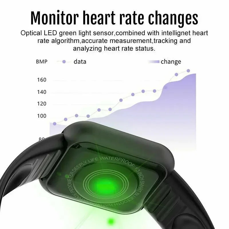 Multifunctional Bluetooth Smartwatch – Fitness, Sleep, Music & Sports Tracker for Men and Women