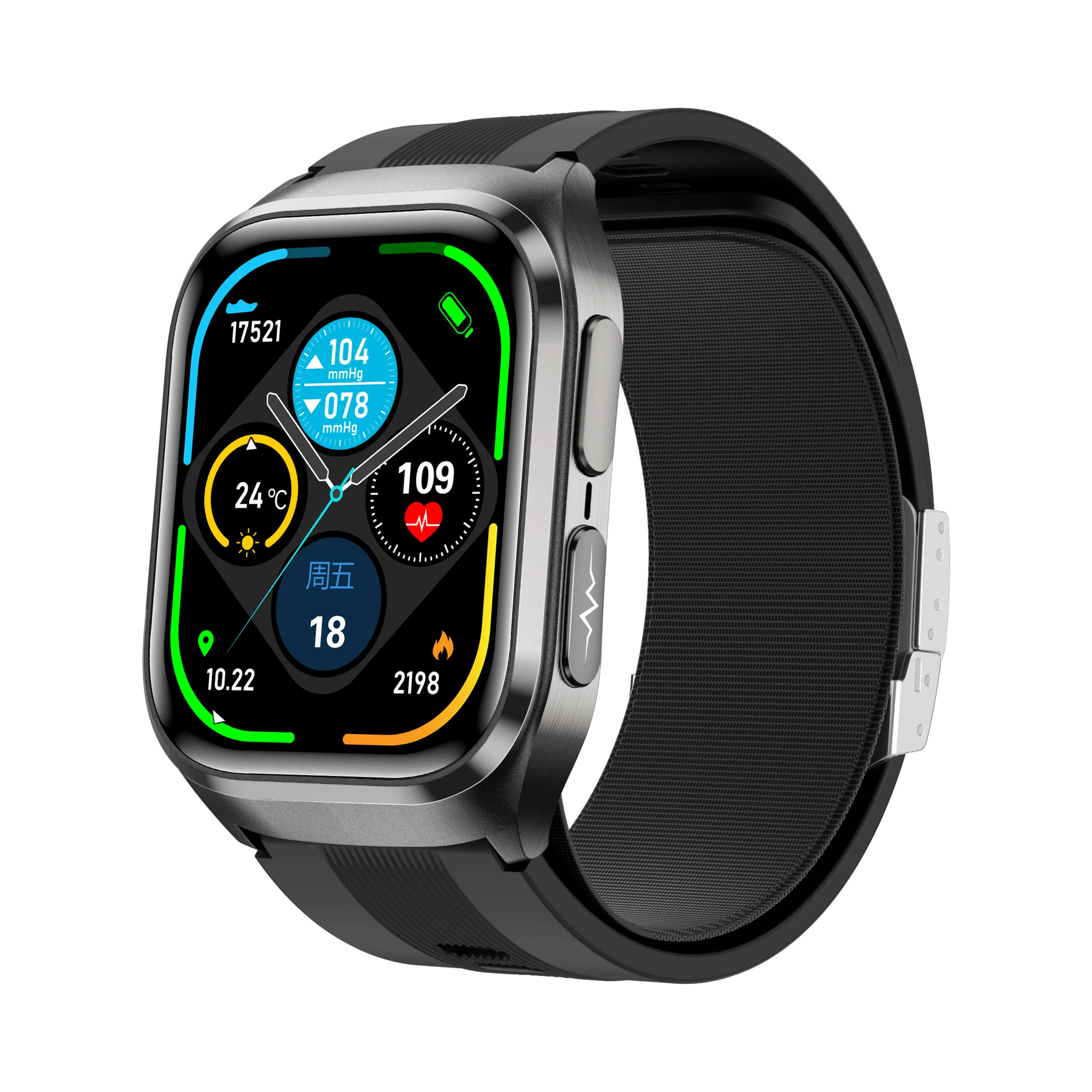 NOYAFA Air Pump Smart Watch Air Sac Accurate Blood Pressure ECG Oxygen Uric Acid Blood Lipids Health Monitoring Smartwatch