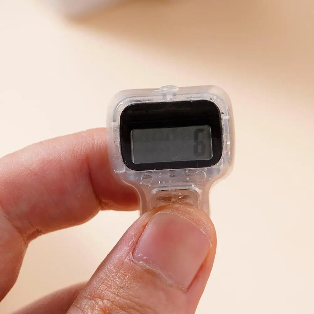 Mini Digital Sport Counter – Adjustable Finger Clicker for Swimming & Running