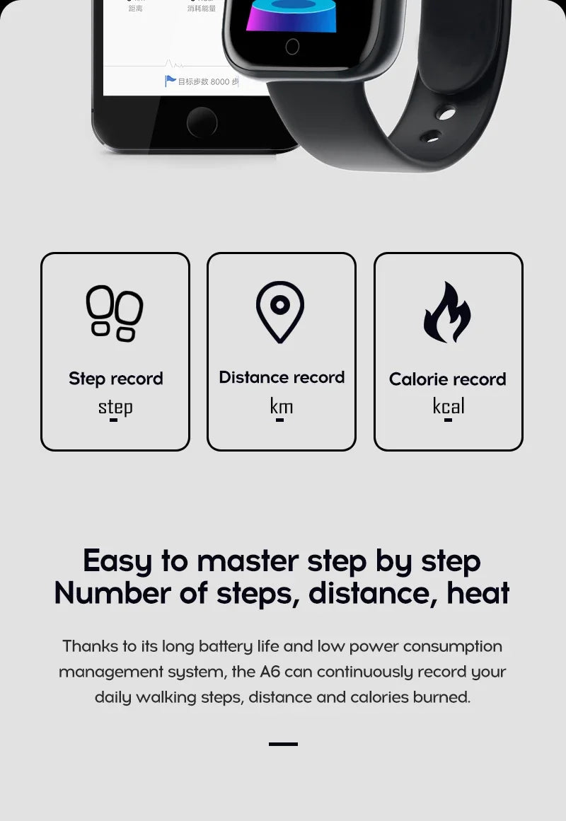 Multifunctional Bluetooth Smartwatch – Fitness, Sleep, Music & Sports Tracker for Men and Women