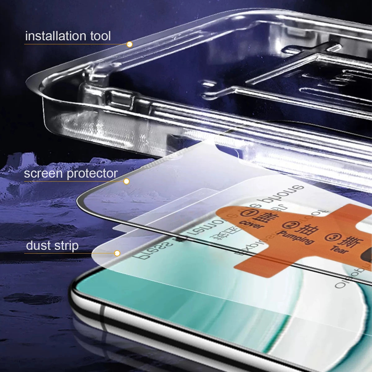Honor 400 Pro Screen Protector | 2PCS Full Coverage Tempered Glass | HD Protective Phone Film