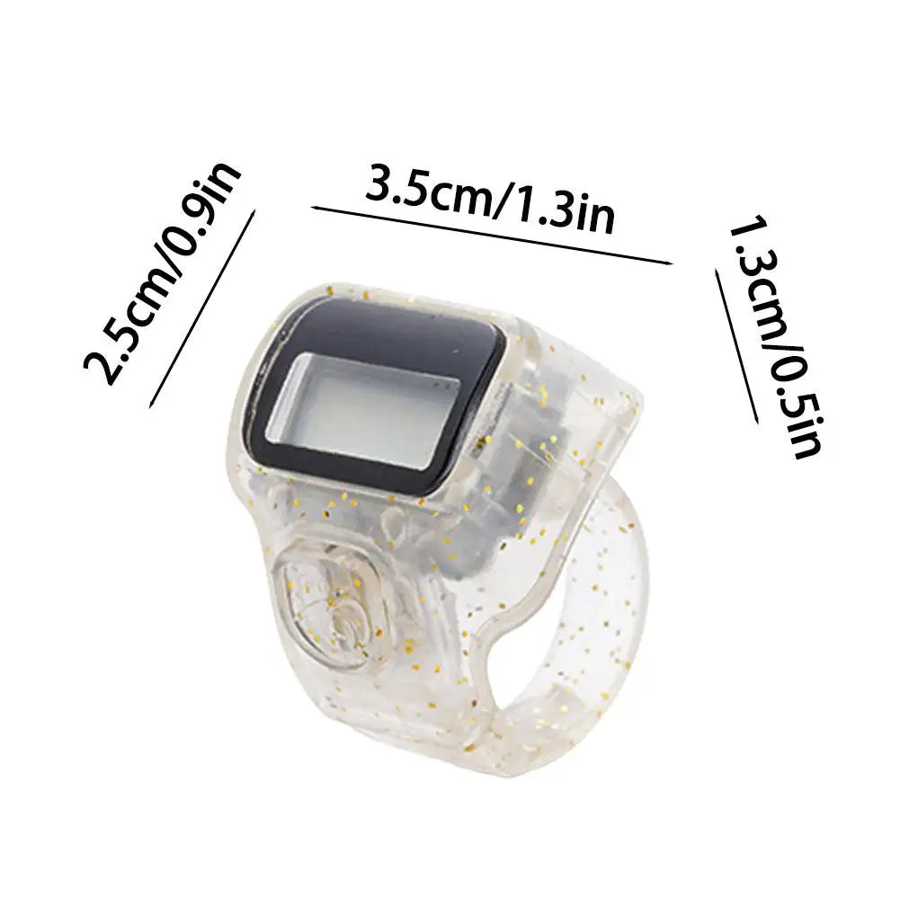 Mini Digital Sport Counter – Adjustable Finger Clicker for Swimming & Running