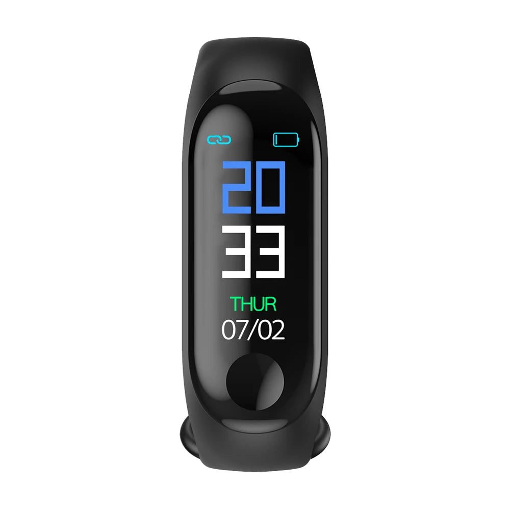 M3 Plus Fitness Tracker Smart Band – Running Pedometer with Heart Rate & Blood Pressure Monitor