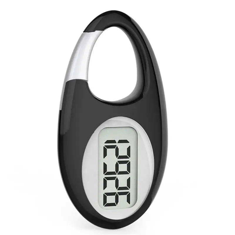 FITCENT Mini Digital Pedometer – 3D Sensor Step Counter with Lanyard for Walking, Running & Outdoor Sports (Kids, Men & Women)