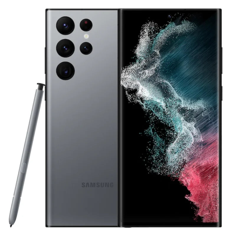 C Samsung Galaxy S22 Ultra 5G S908U S22U 6.8" ROM 128GB/256/512GB RAM 8GB/12GB Snapdragon 8 NFC S Pen Unlocked Smart Cell Phone