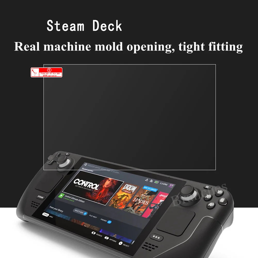 1-3 Pcs Tempered Glass For Steam Deck OLED Anti-scratch Screen Protector HD Protective Film For Steam Deck Accessories