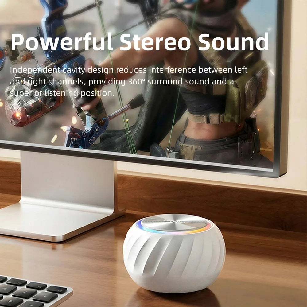 Lenovo ED100 Portable Bluetooth Wireless Speaker Outdoor Loudspeaker Music Surround Bass Waterproof Speakers for Party Meeting