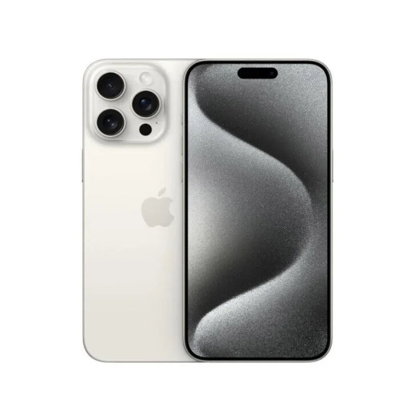 Refurbished iPhone 15 Pro Max (Titanium) - Dual eSIM | 256GB/512GB | A17 Pro Chip | 100% Original