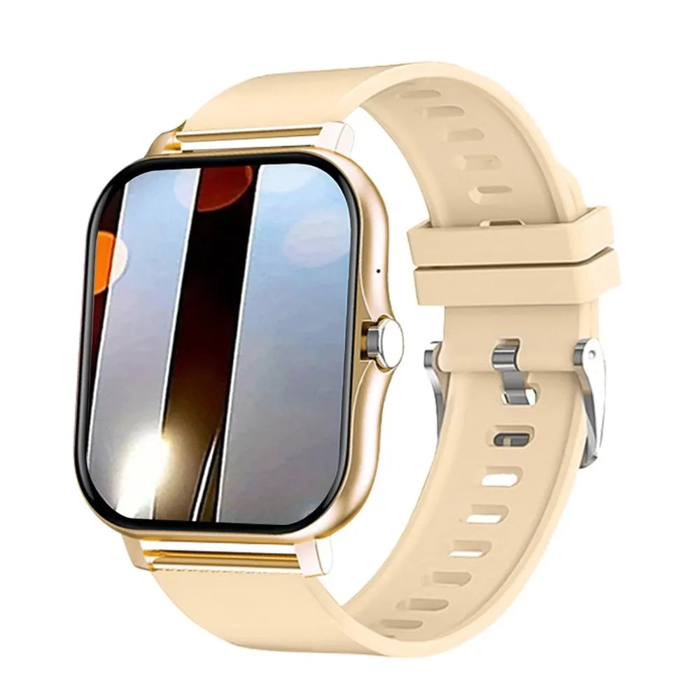 1.44" Smart Watch for Android – Full Touch Color Screen, Bluetooth Call, Magnetic Charging