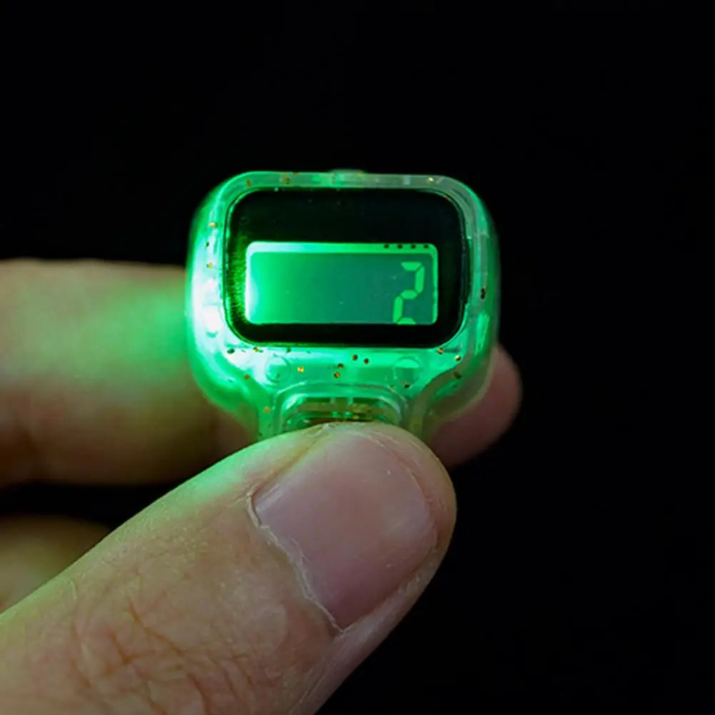 Mini Digital Sport Counter – Adjustable Finger Clicker for Swimming & Running