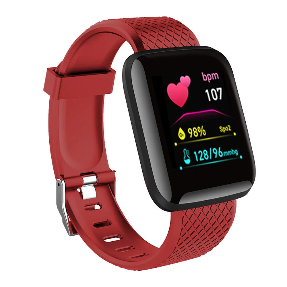 Smart Watch for Men & Women – Fitness Smart Band with Sport Mode, Music Control, Calorie & Distance Tracking, Message Reminder for Android & iOS