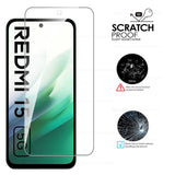 10D Tempered Glass Case Screen Protector for Xiaomi Redmi 15 4G 5G, 6.9 Inch Protective Glass Film (2025)