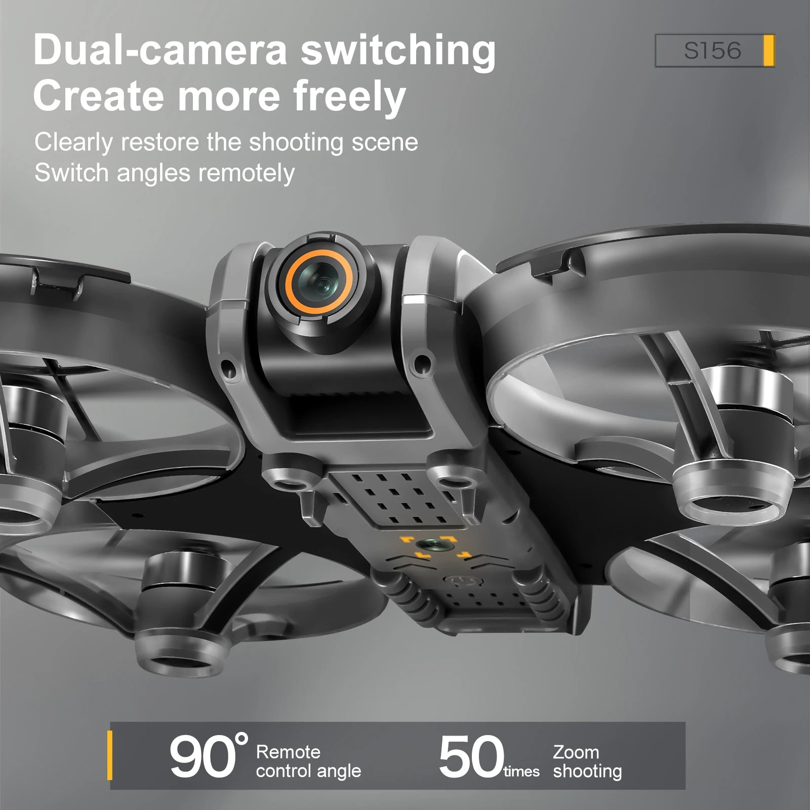 Drone Professional 8K Camera with 5G WiFi FPV UAV Screen S156 Remote Control and Obstacle Avoidance Quadcopter 2025