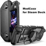 ModCase for Steam Deck OLED, PC0104 Steam Deck OLED Case with Detachable Front Shell Valve Steam Deck OLED Accessories