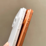 0.3mm Ultra Thin Matte Transparent Case for iPhone 17 Pro Max, 17 Air – Slim Protective Back Cover, Orange