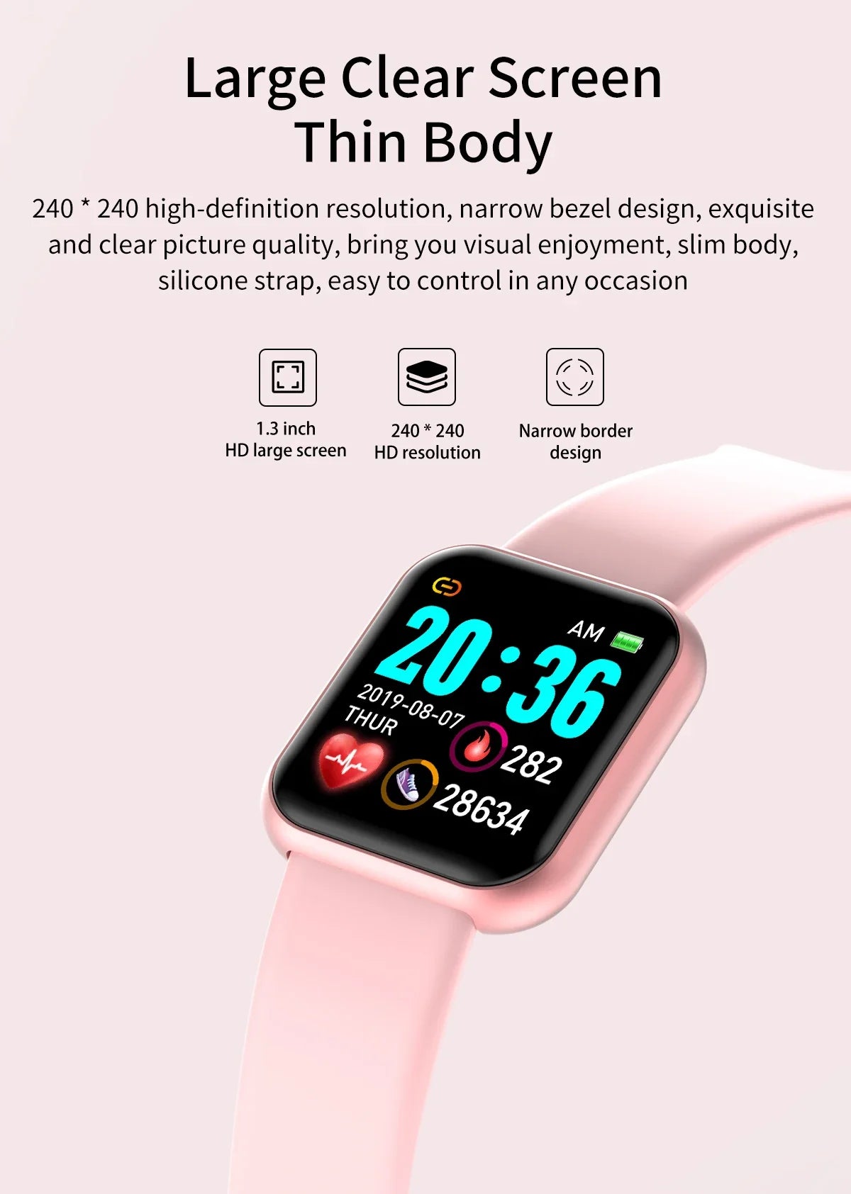 Multifunctional Bluetooth Smartwatch – Fitness, Sleep, Music & Sports Tracker for Men and Women