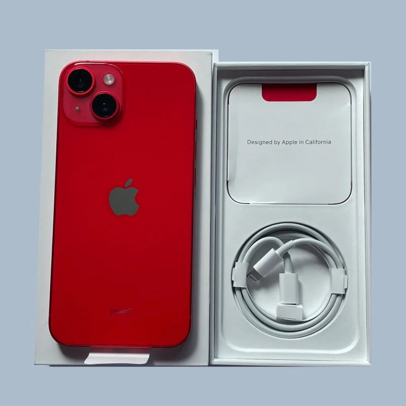 Refurbished iPhone 14 (Global) - Unlocked - 1 Physical SIM Slot - 128GB/256GB - Like New