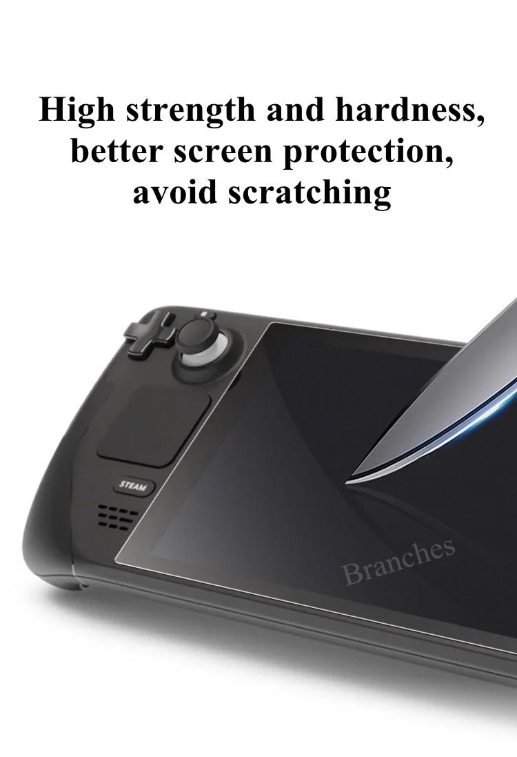 1-3 Pcs Tempered Glass For Steam Deck OLED Anti-scratch Screen Protector HD Protective Film For Steam Deck Accessories