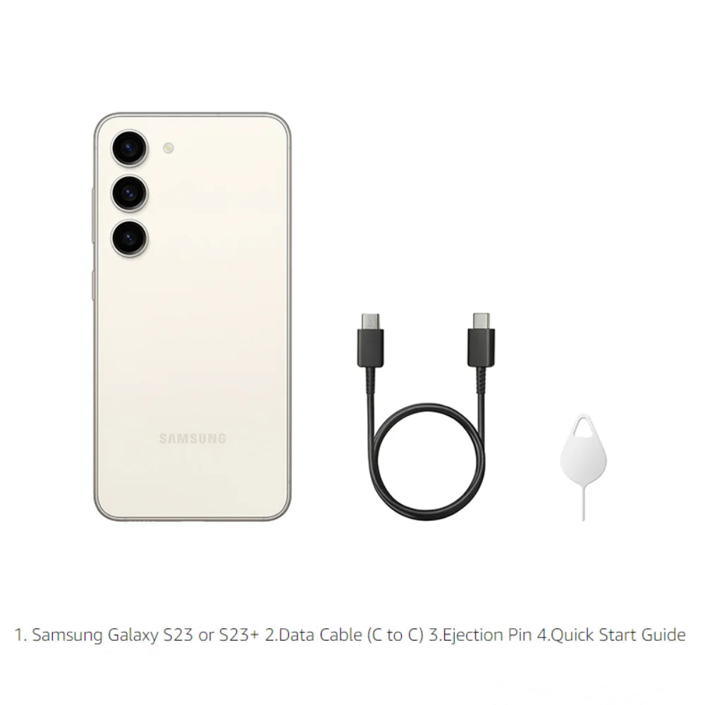 Samsung Galaxy S23 5G S911U1 6.1" AMOLED ROM 128/256/512GB RAM 8GB Snapdragon NFC Octa Core Original Android Cell Phone