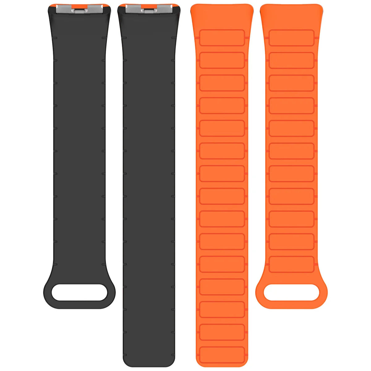 New Magnetic Silicone Strap for Huawei Watch 8/9/10 – Two-Tone Sport Band Smartwatch Accessories