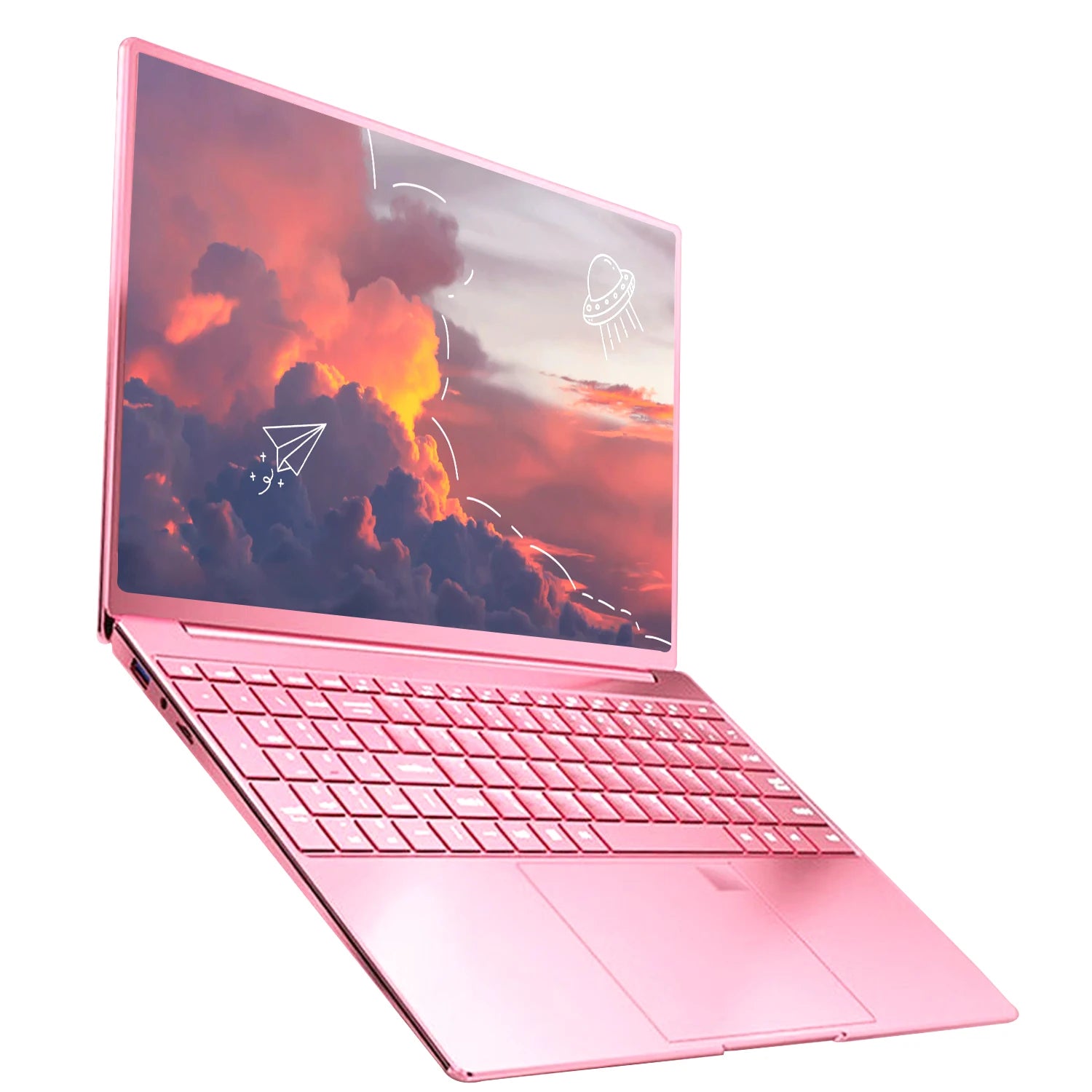 Portable 15.6" Laptop 32GB Ram DDR4 1TB 2TB SSD Windows11 Notebook Pc Gamer Intel N5095 Office Computer with Backlit Fingerprint