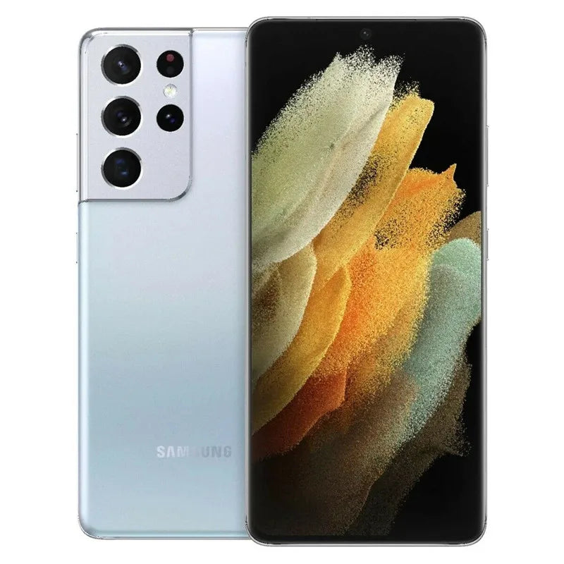 C Samsung Galaxy S21 Ultra S21U 5G Dual Sim G9980 6.8" ROM 256/512GB RAM 12GB Snapdragon NFC Original Unlocked Android Cellphone